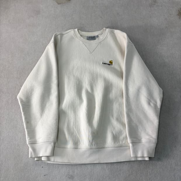 100 칼하트 wip 자수 맨투맨