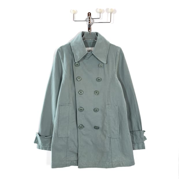 주카 코튼 더블 프렌치 자켓