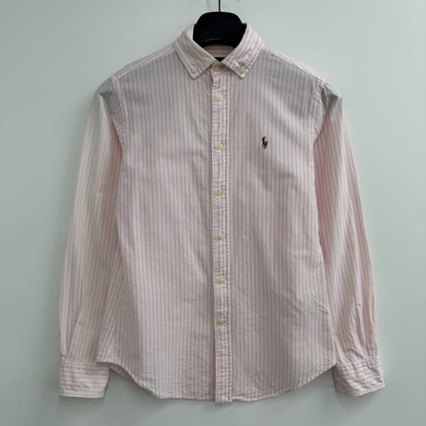 90 폴로 랄프로렌 여자 스트라이프 옥스포드 셔츠