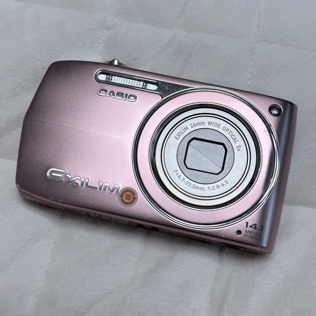 카시오 엑슬림 ex- z2000 핑크 디카