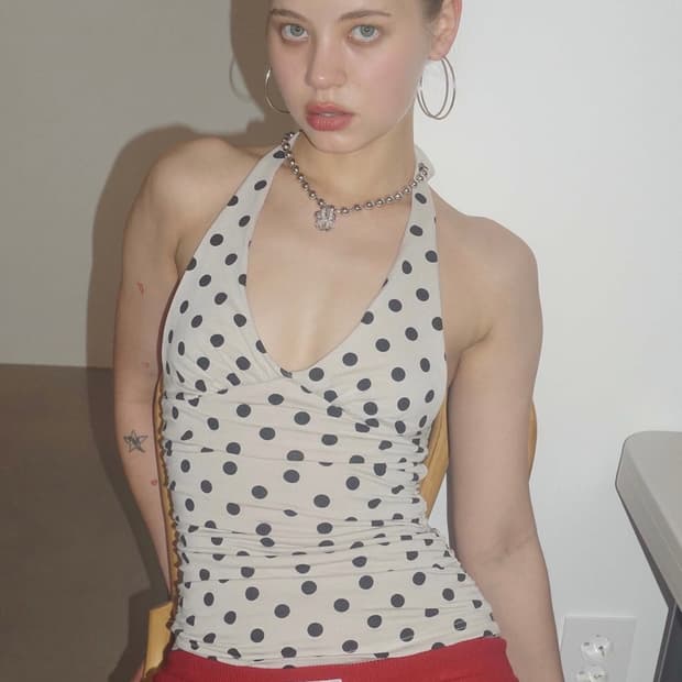 Sculptor 스컬프터 도트 홀터 탑