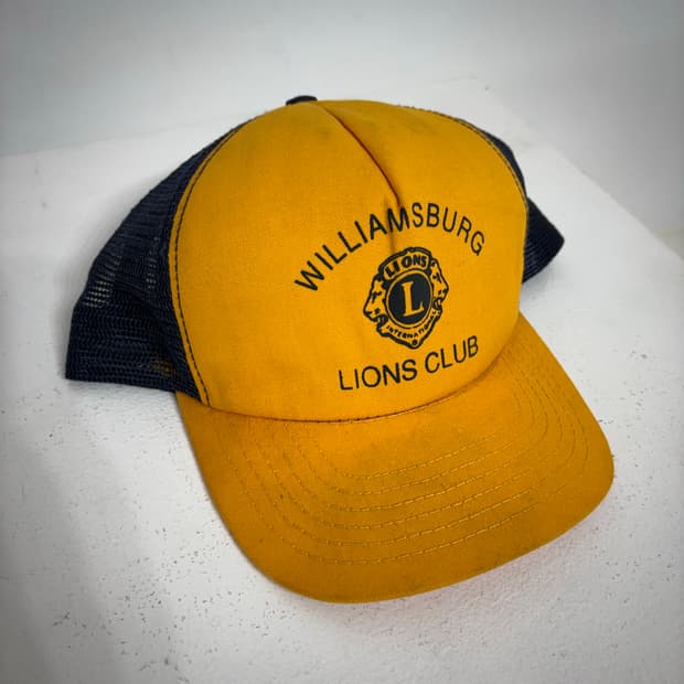 Vtg USA Mash Trucker cap 