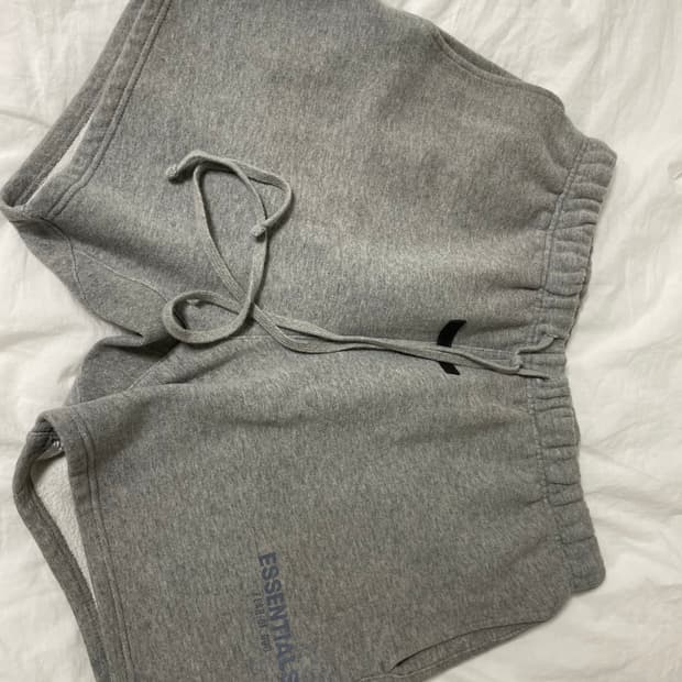 에센셜 피어 오브 갓 스웻 쇼츠 반바지  그레이 M