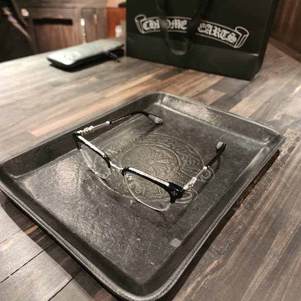 크롬하츠 보넨노이슈어2 블랙 브러쉬드 실버 새상품