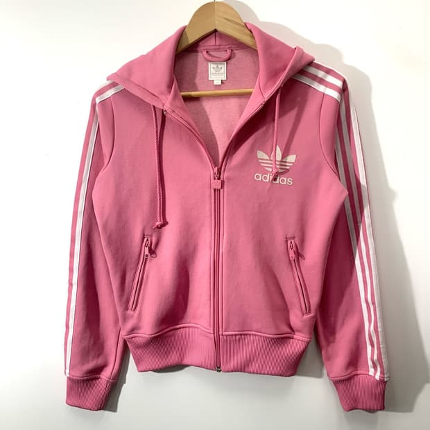 아디다스 딸기 우유 후드 파이어버드 베이비핑크 트랙탑 져지