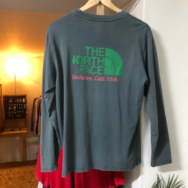 The North Face 그레이 롱슬리브 