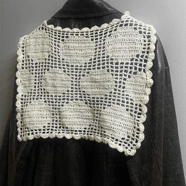 핸드메이드 크로쉐 숄