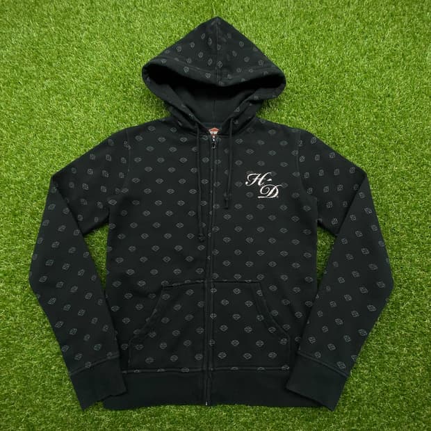 미국빈티지 할리데이비슨 여자 후드티