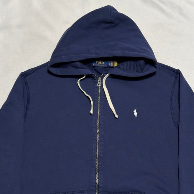 XL 폴로랄프로렌 네이비 후드 집업