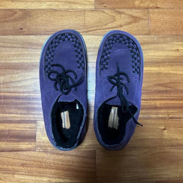 로맨틱무브 퍼플 보위 슈즈 X 패플서 270 2회착