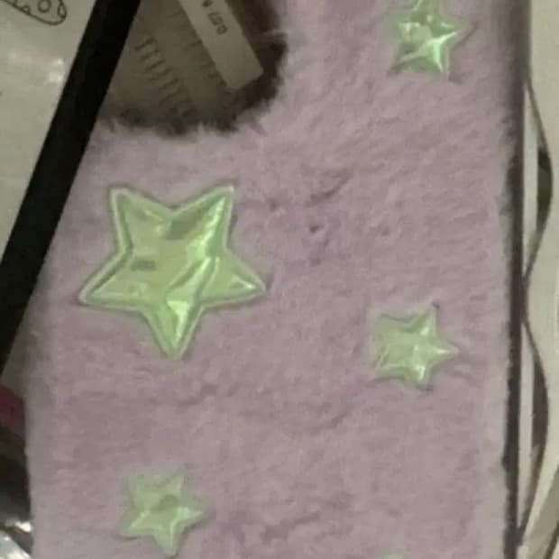 DIKME 별 털 케이스 라벤더14promax