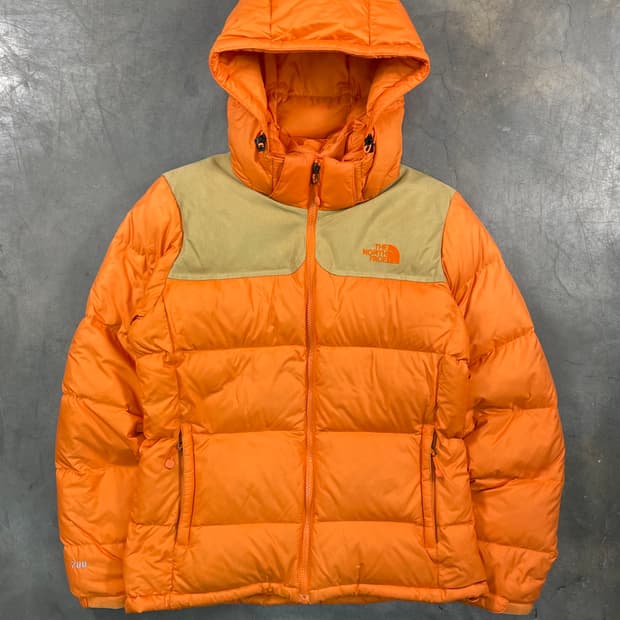 노스페이스 700 눕시 후드 패딩