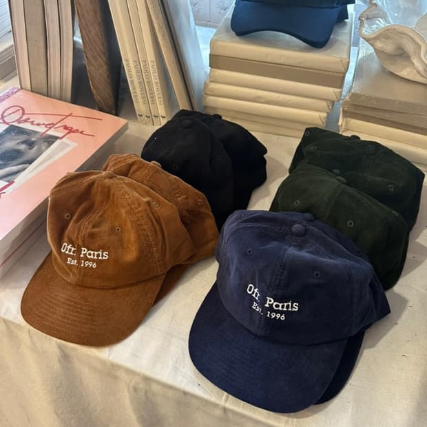 Ofr Paris 코듀로이 볼캡 / 네이비