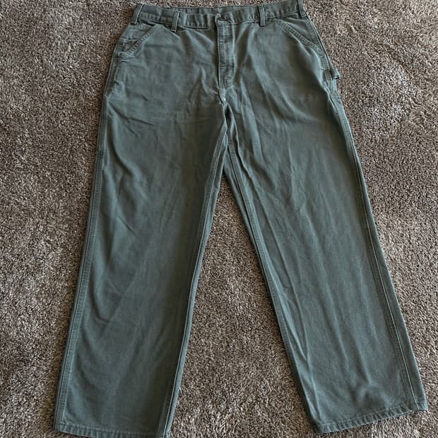 Carhartt B11 mos 카펜터팬츠 모스그린 칼하트