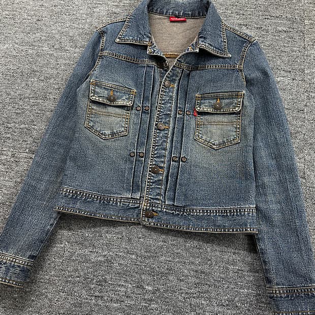 빈티지 데님 자켓 S 