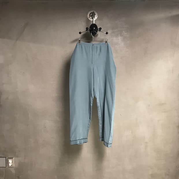 프라다 실크 팬츠 L
