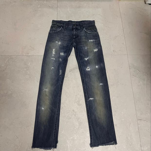 돌체앤가바나 금장 14라인 Dolce&Gabbana denim jean