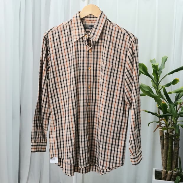 닥스 DAKS 클래식 체크 셔츠 1930