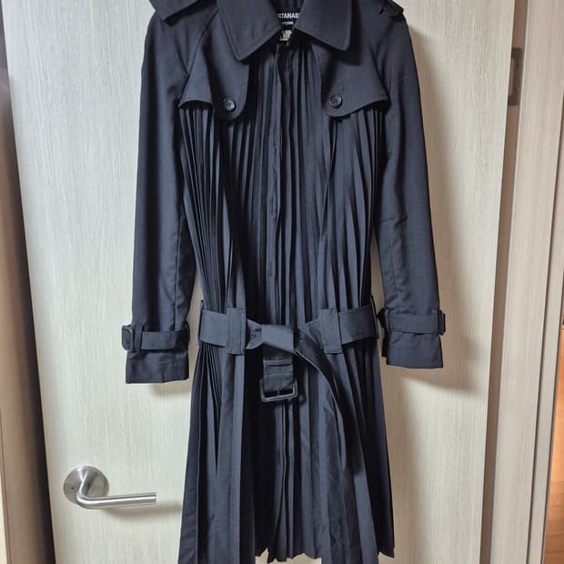 (정품) 준야와타나베 꼼데가르송 플리츠 트렌치코트 xs