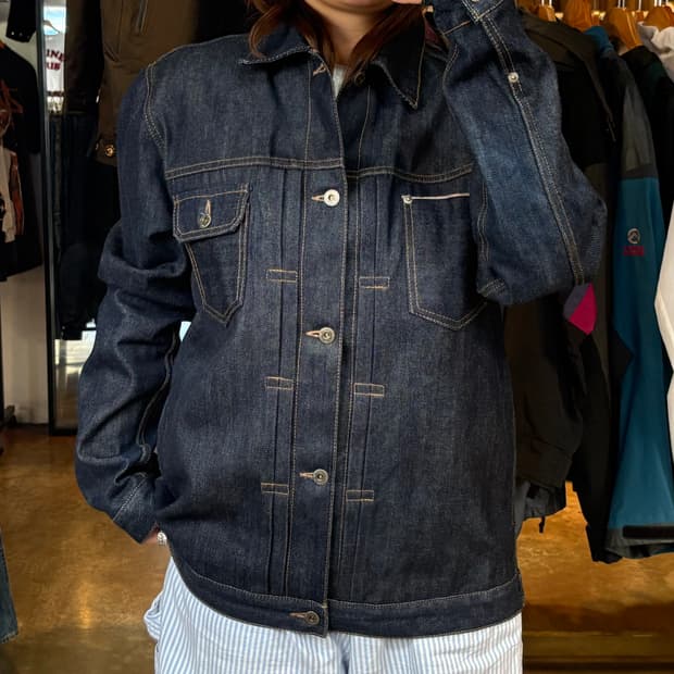 프리즘웍스 데님 자켓