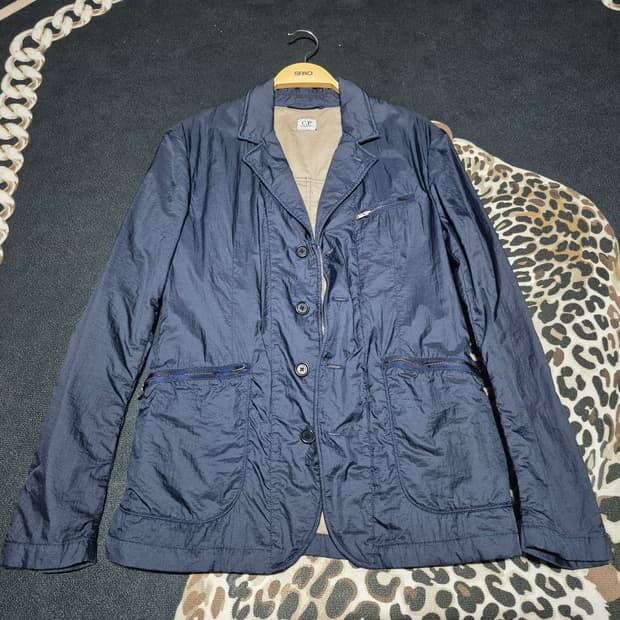 (희귀)00's CP 컴퍼니 메탈릭 유틸리티 블레이저 자켓 m 정품