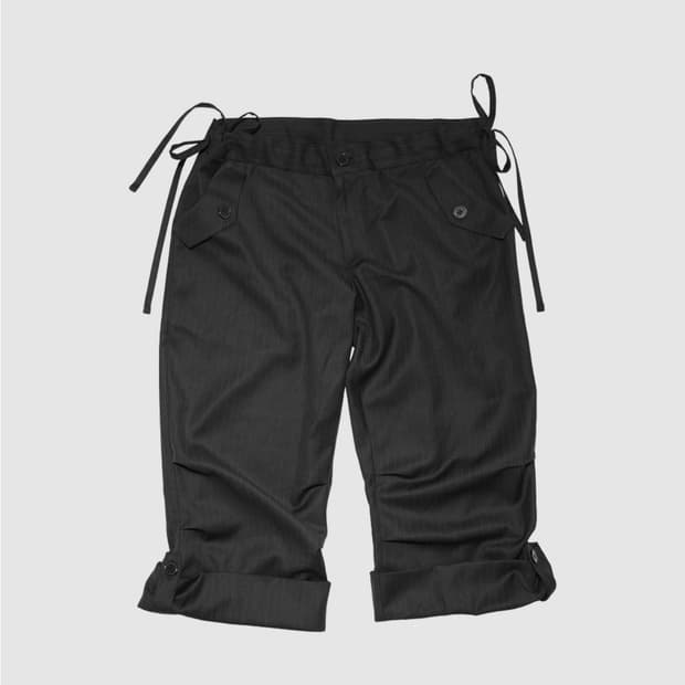 인앤양인하모니 Medium pants, striped 카프리 팬츠