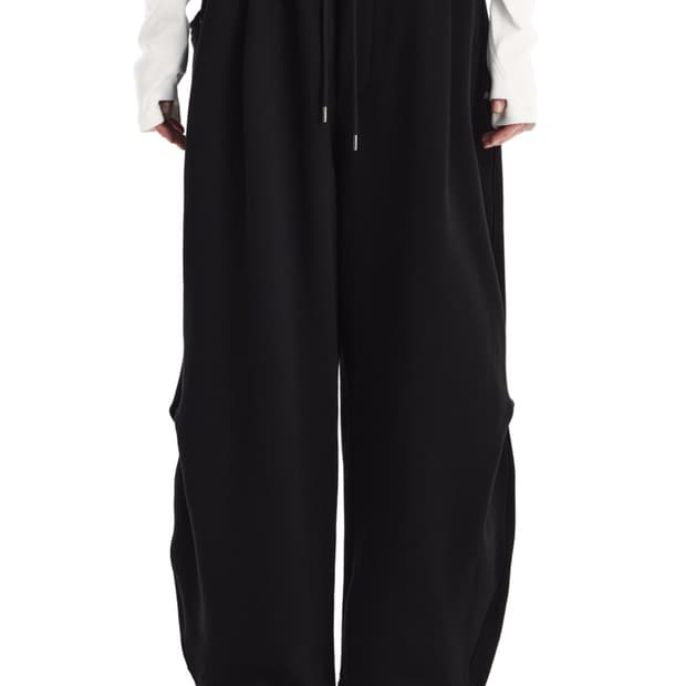 트리밍버드 새깅 팬츠 블랙 1사이즈