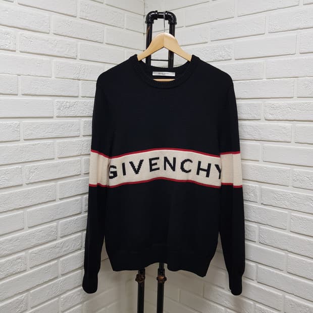 [m/정품] GIVENCHY 지방시 인타르시아 니트