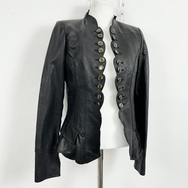 Napoleon Lambskin Open Jacket