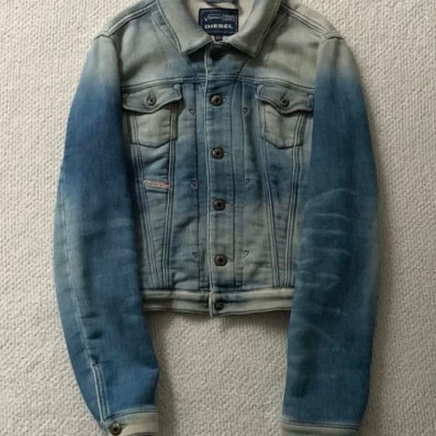 Diesel sweat denim jacket