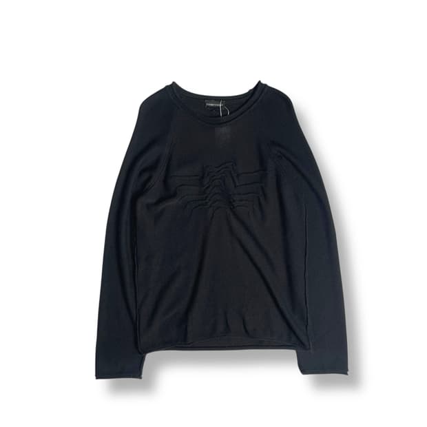 Emporio armani 3D 울 니트