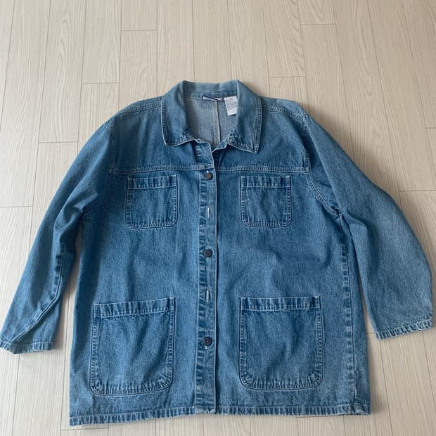 ERIKA  데님 초어 재킷 