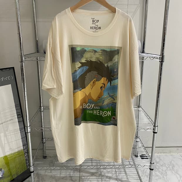지브리 그대들은어떻게살것인가 오피셜 애니메이션 티셔츠 애니티
