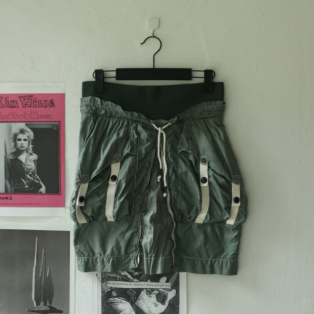 디젤 패러슈트 카고 스커트