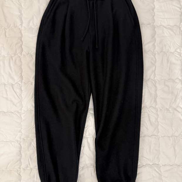 비이커 울나일론 조거 팬츠 네이비