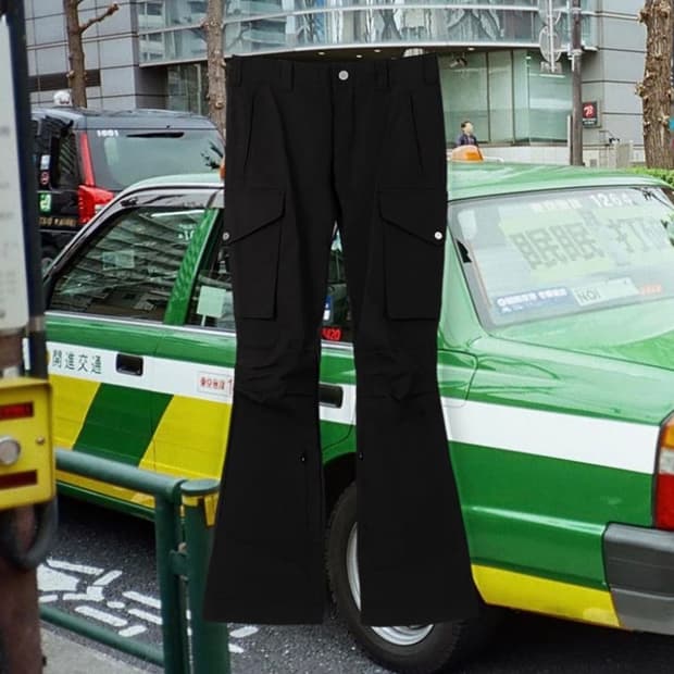 커마웨어 백지퍼 카고팬츠 m