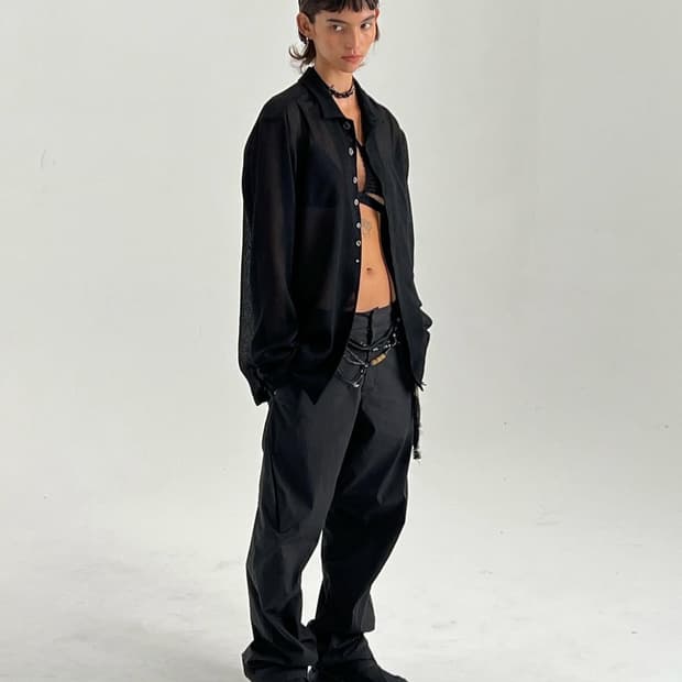 hyein seo vented trousers