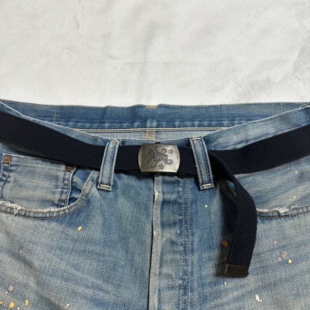 90s 00s 올드 빈티지 스투시 웹 벨트