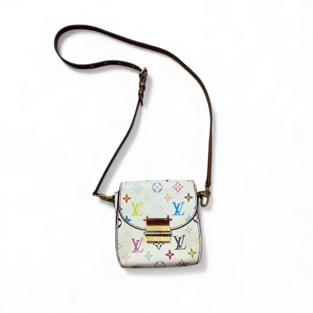 루이비통 모노그램 멀티컬러 캔버스 크로스바디 백