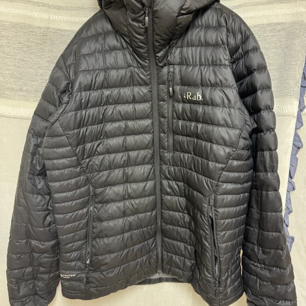 (L) 랩 마이크로라이트 알파인자켓 블랙