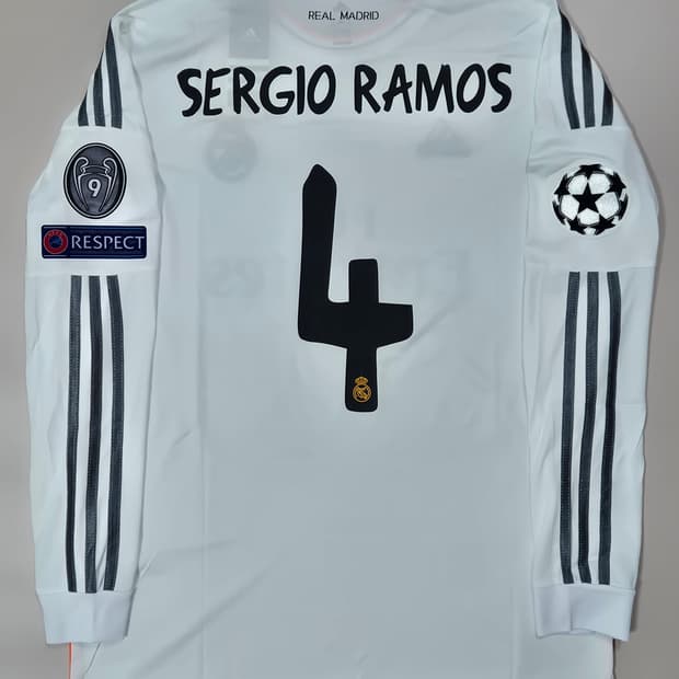 13-14 레알 홈 세르히오 라모스 긴팔유니폼 챔스결승버전 L
