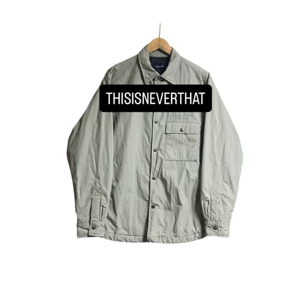 디스이즈네버댓 카키톤 자켓