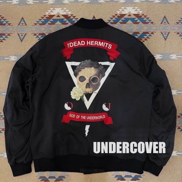 [3][L] 언더커버 데드허밋 리버서블 블루종 자켓