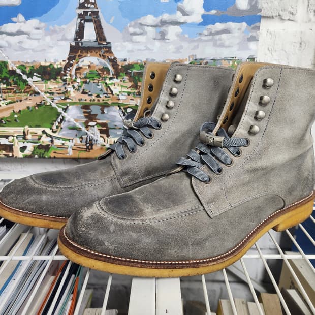 닥스 남성 앵클부츠 265~270 스웨이드 모크투 빈티지부츠 SE10