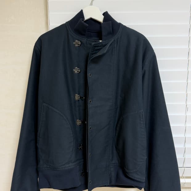 아웃스탠딩 덱자켓 네이비 L사이즈