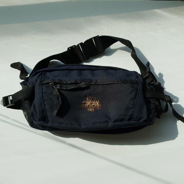 90s STUSSY waist bag
