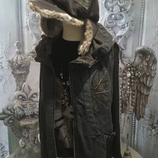 을지로 빈티지 코디셋  / 집업 아노락 