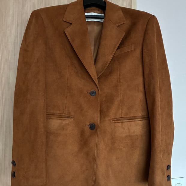 (S) 드로우핏 우먼 스웨이드 블레이저 자켓 판매