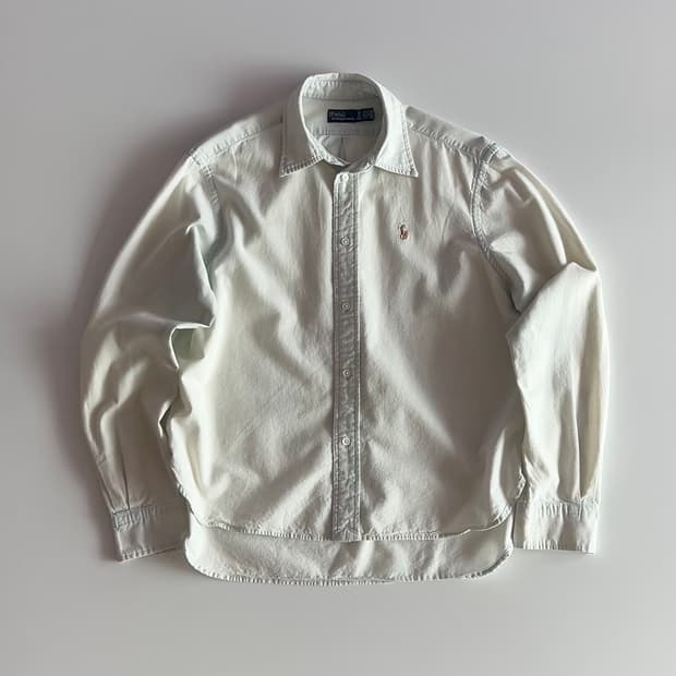 폴로 랄프로렌 릴랙스핏 샴브레이 데님 셔츠 XS 