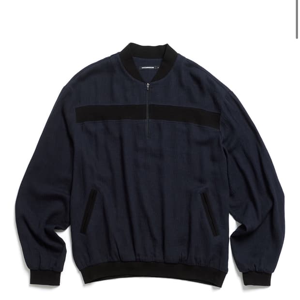 해칭룸 Archive pullover shirt dark navy
